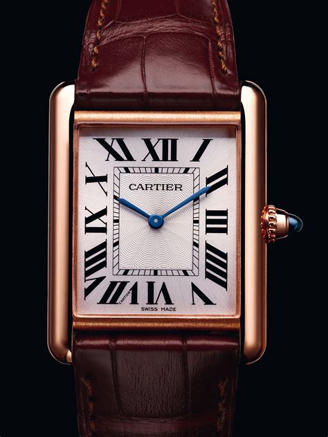 cartier watch gold dupe|reproduction cartier tank watch.